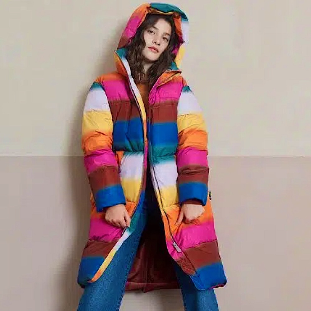 Molo Harper Glowy Rainbow Coat - Picture 1 of 16